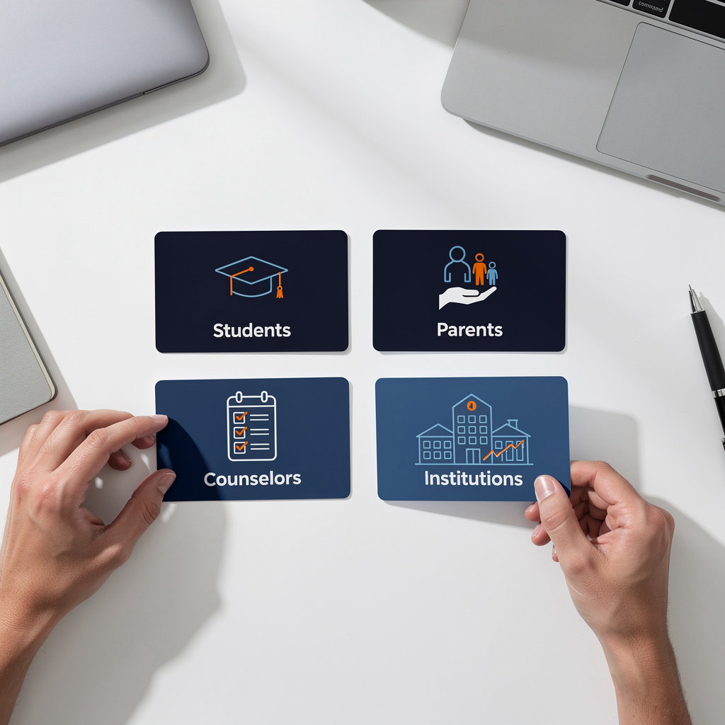 College Board connects students, parents, counselors, and institutions through integrated college readiness tools and resources